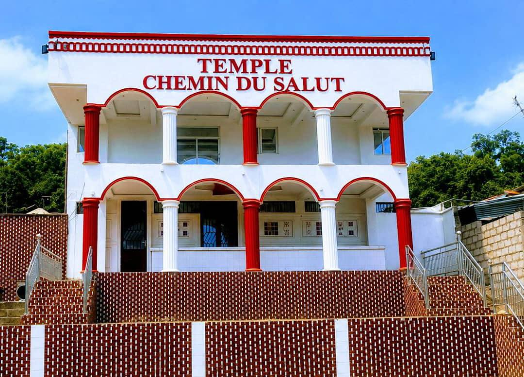 Temple Chemin du Salut, siège de l'EAAC à Kinshasa